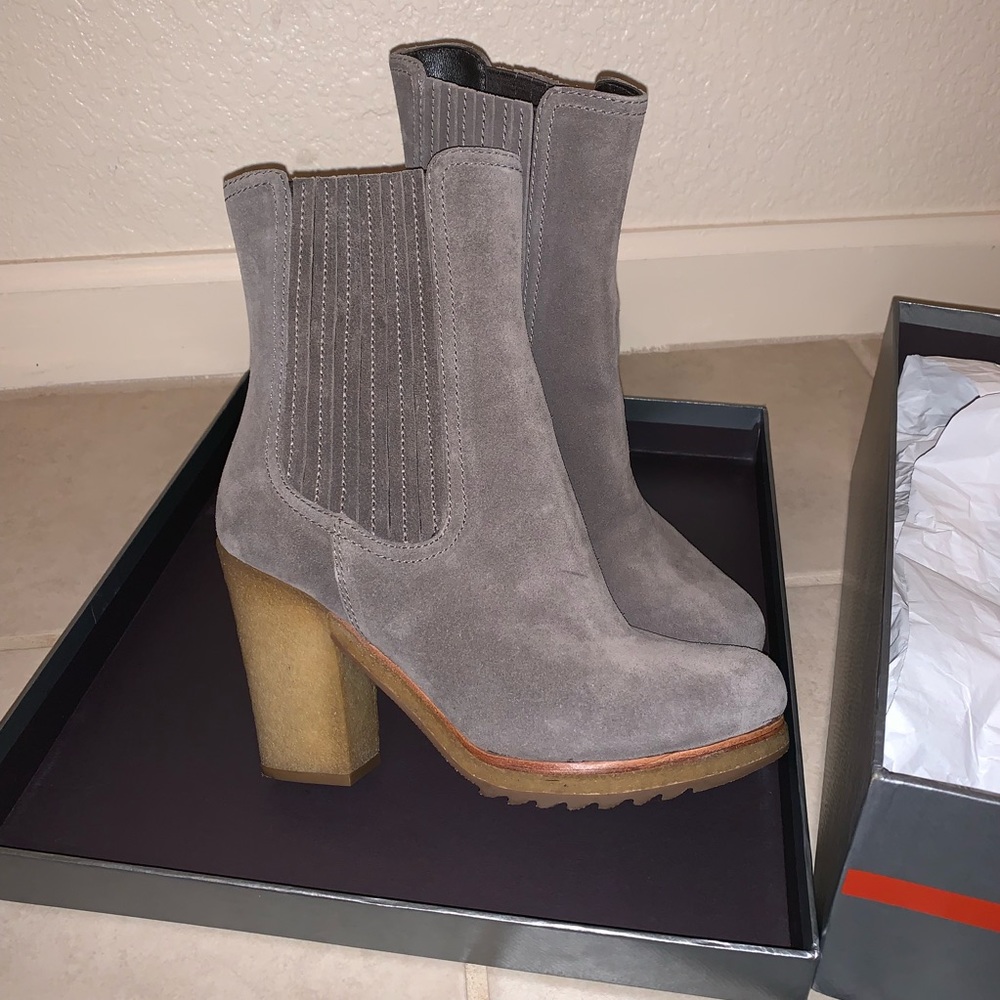 Prada Suede Boots View 6